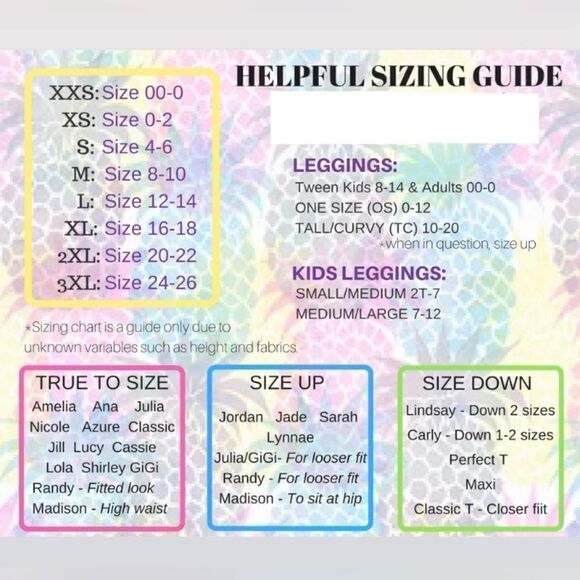 NWT LulaRoe Brittany Tank - Picture 4 of 4